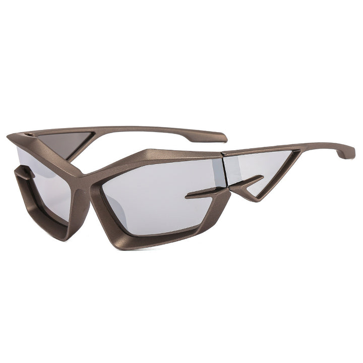 Dame Sportslig Performance-solbrille med ergonomisk design Luvikno