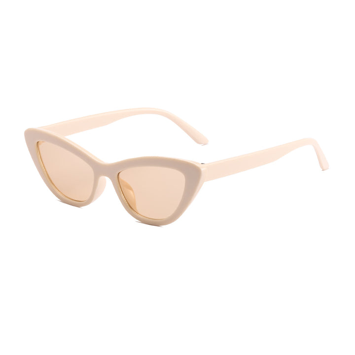 Dame Cat-Eye solbriller med UV-beskyttelse og moderne design Luvikno