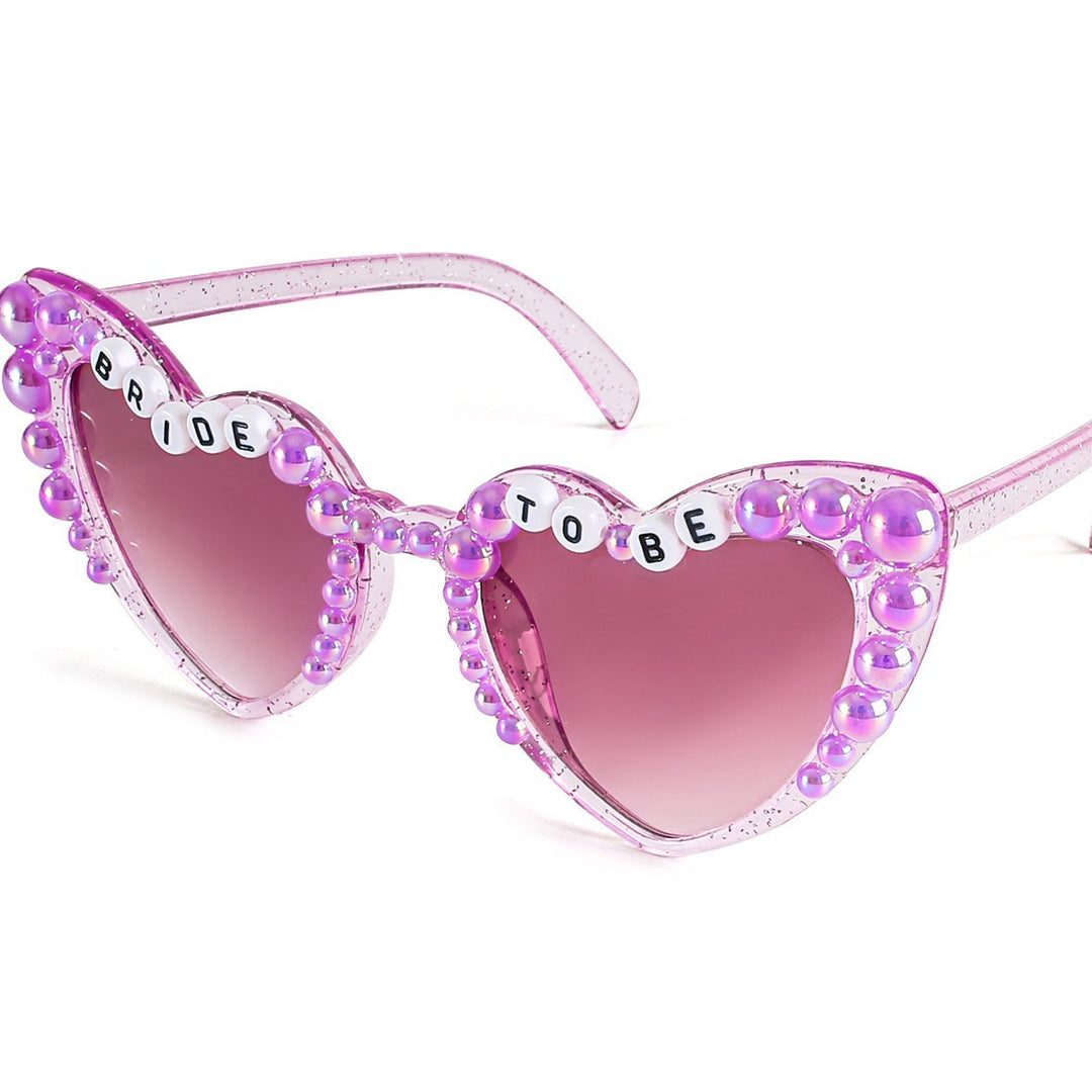 Dame Hjerteformet Solbrille Luvikno