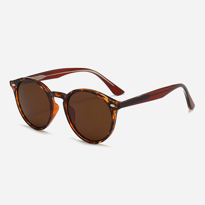 Dame Stilfull rund solbrille Luvikno
