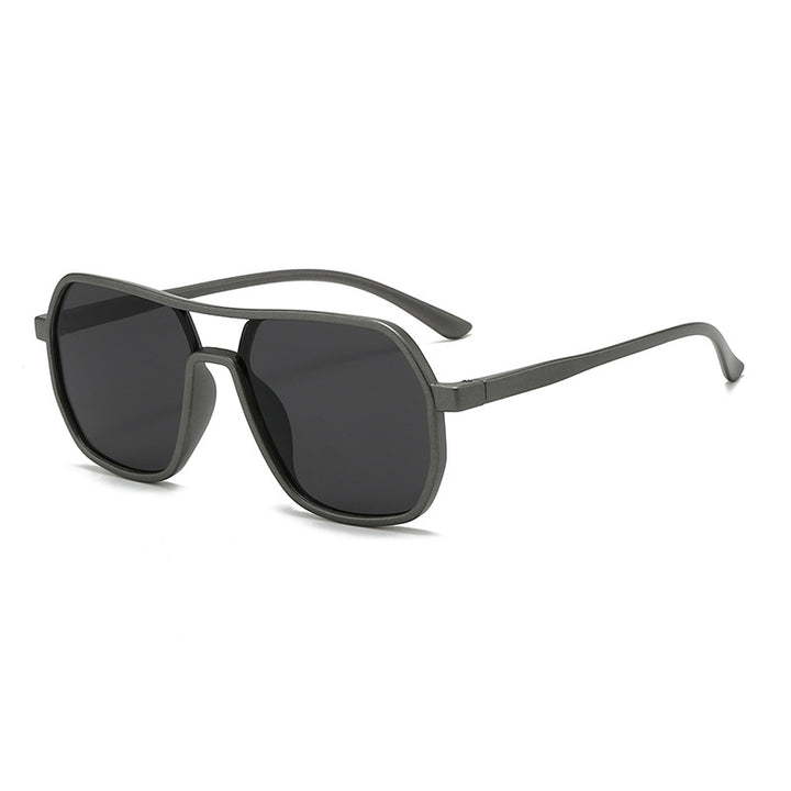Dame trendy oversized solbriller i moderne design Luvikno