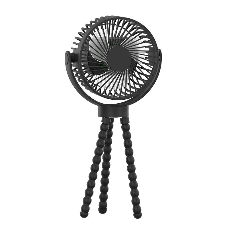 Unisex Fleksibel Stativ Mini Vifte Luvikno