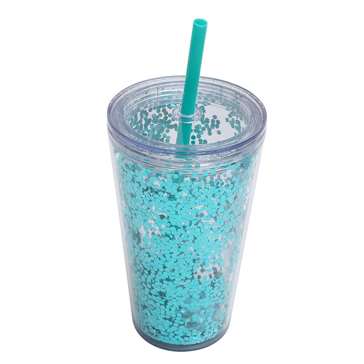 Unisex Glitter Becher Luvikno
