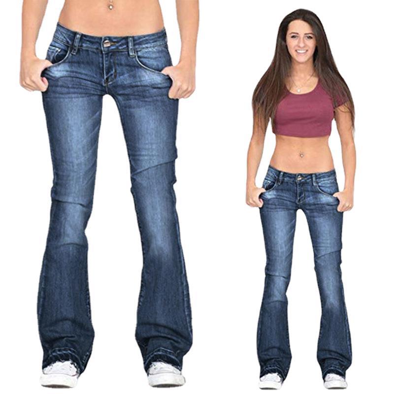 Luvik | Kvinne Lav midje Flared jeans