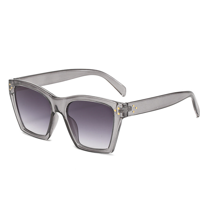 Dame stor moteriktig solbrille Luvikno