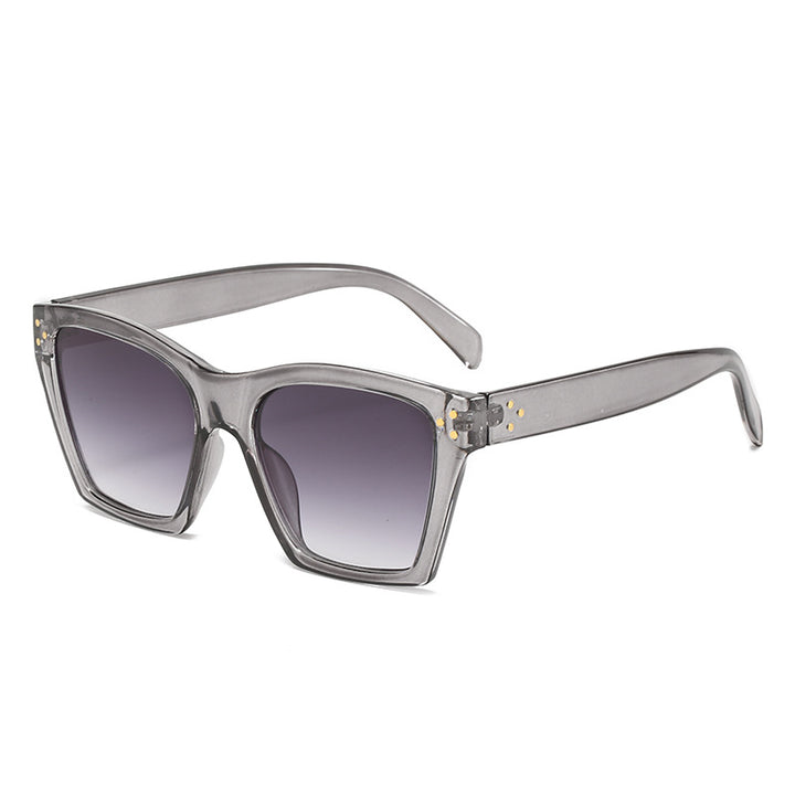 Dame stor moteriktig solbrille Luvikno