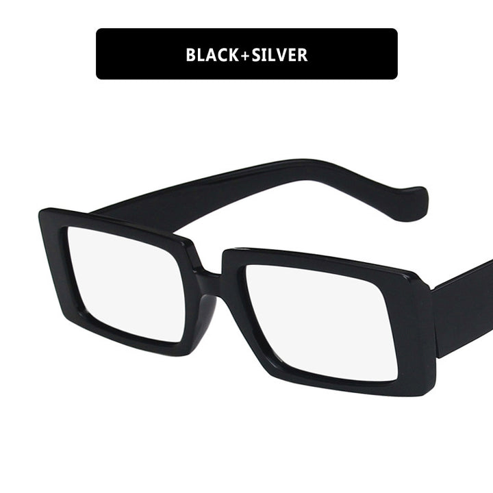 Dame kvadratisk solbrille med moderne ramme og stillegant design Luvikno