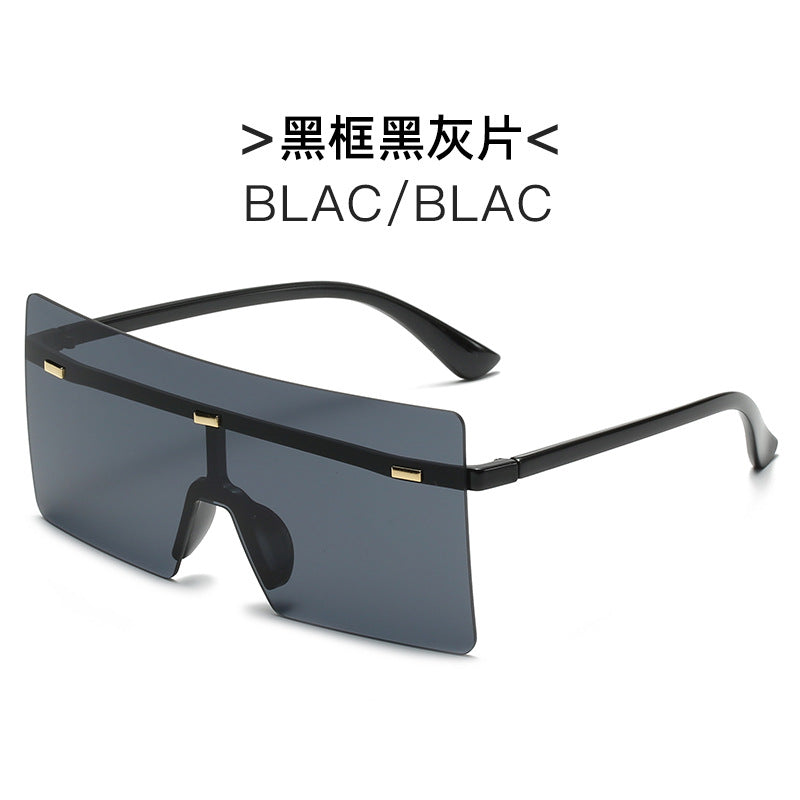Dame futuristisk Oversized-solbriller Luvikno