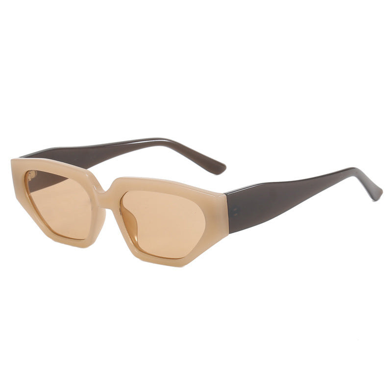 Dame stilige oversized solbriller Luvikno
