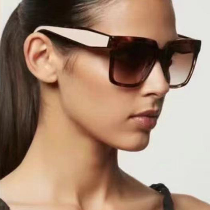 Dame optisk solbrille i unikt skilpadde mønster med UV-beskyttelse Luvikno