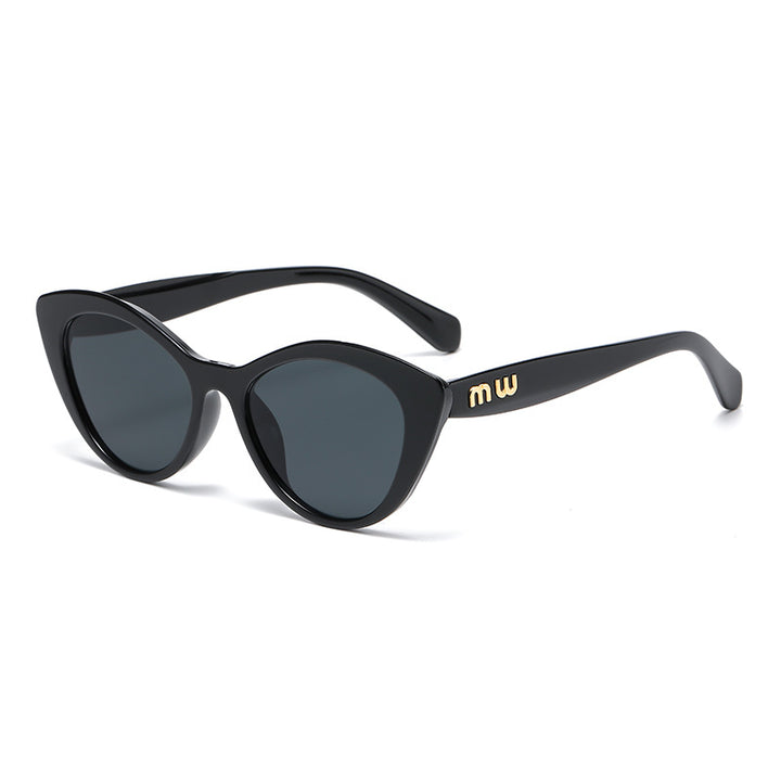 Kvinnenes fashionable cat-eye solbriller med UV-beskyttelse Luvikno