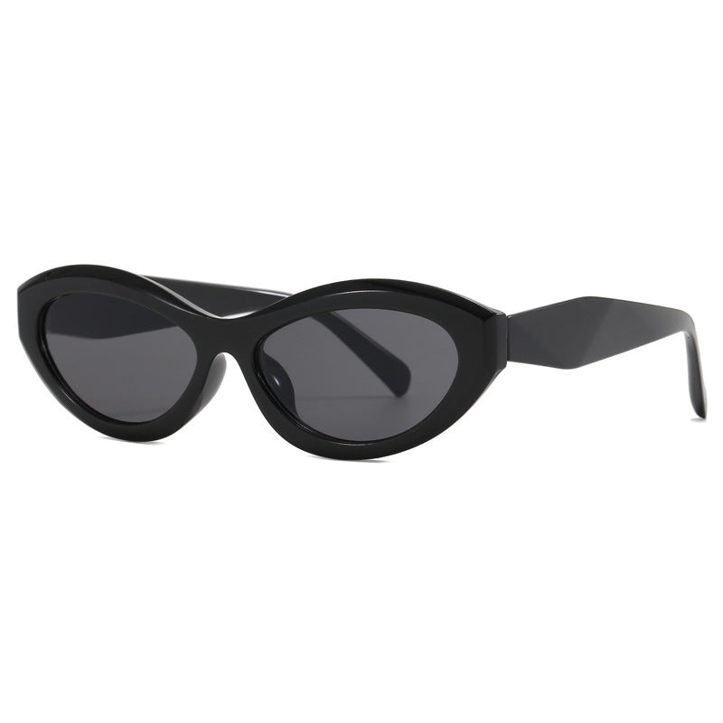Dame trendy Cat-Eye solbriller med UV-beskyttelse Luvikno