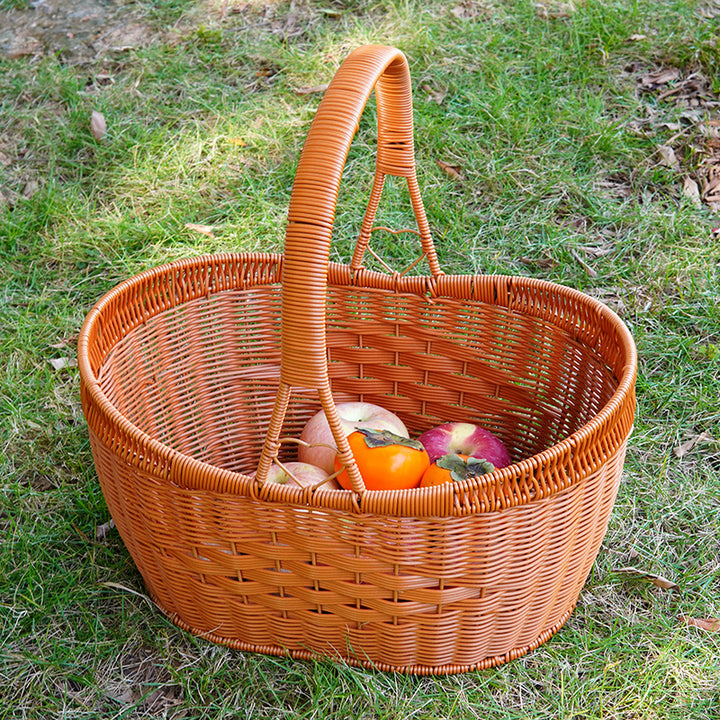 Dame Håndlaget Korb Luvikno