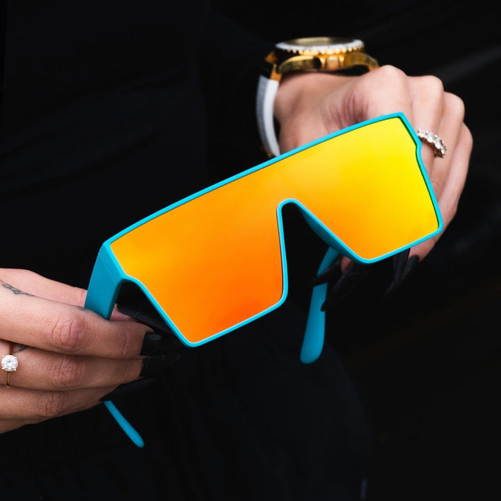 Dame moteriktig solbrille Luvikno