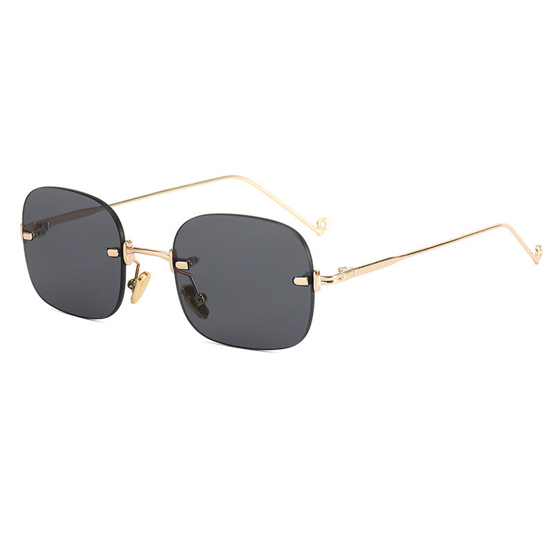 Dame elegant geometrisk brille Luvikno