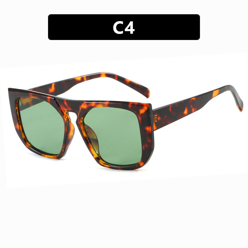 Dame firkantet motes solbrille Luvikno