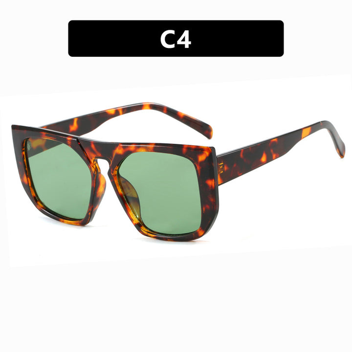 Dame firkantet motes solbrille Luvikno