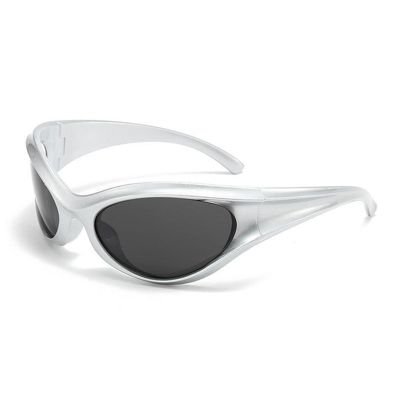 Dame sporty solbriller med aerodynamisk design og UV-beskyttelse Luvikno