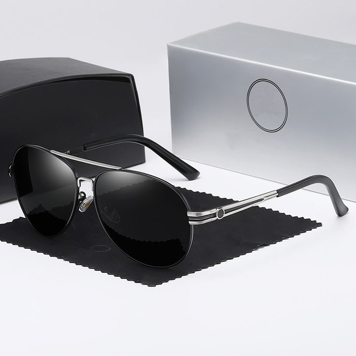 Dame elegant solbrille med smal ramme og UV-beskyttelse Luvikno