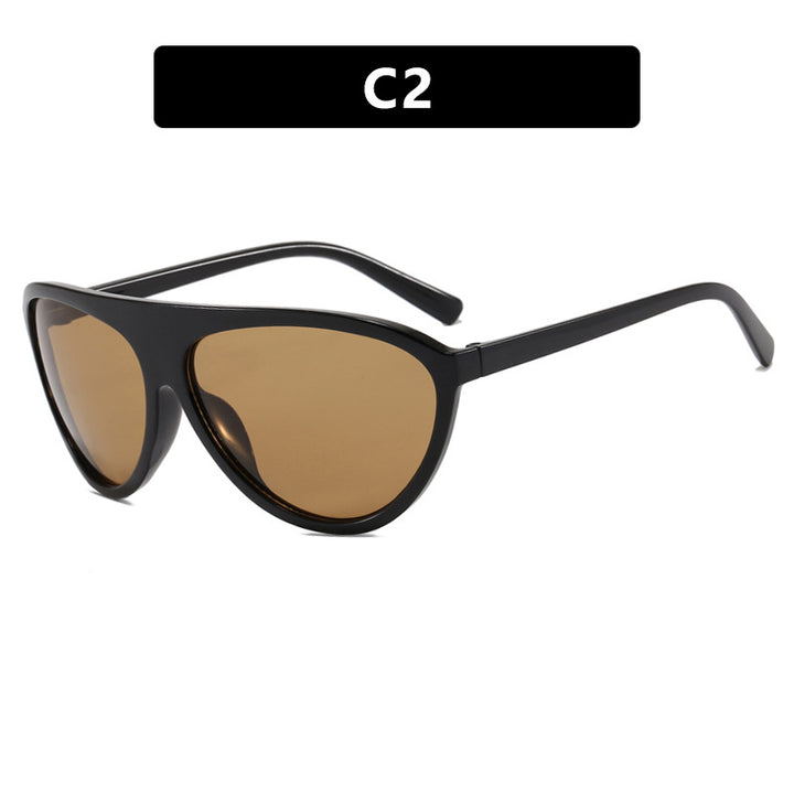 Damer Sportslig Solbrille med moderne beskyttelsesdesign Luvikno