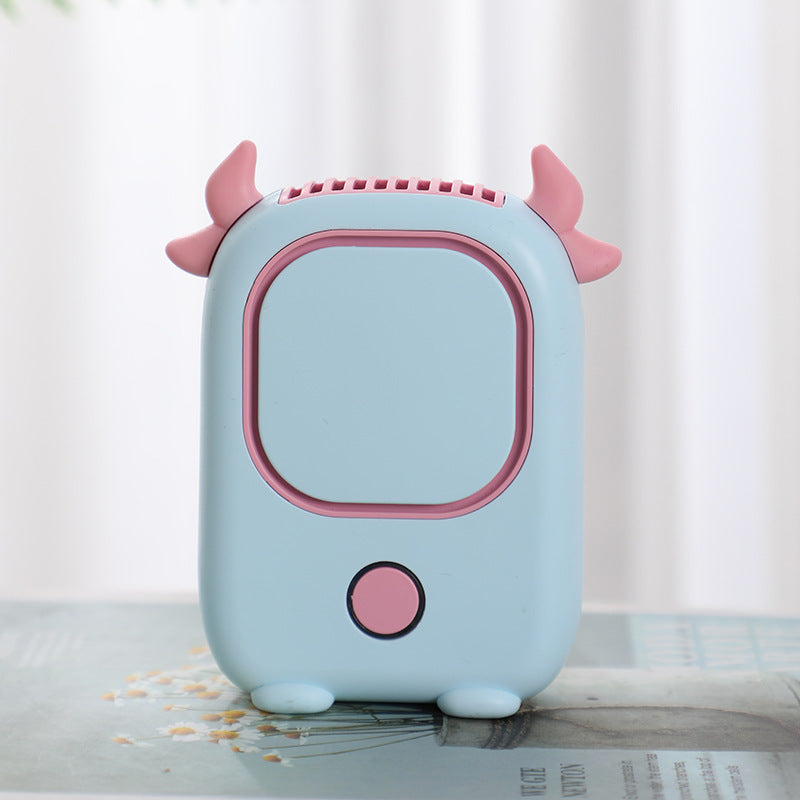 Mini bærbar ku-formet USB vifte Luvikno