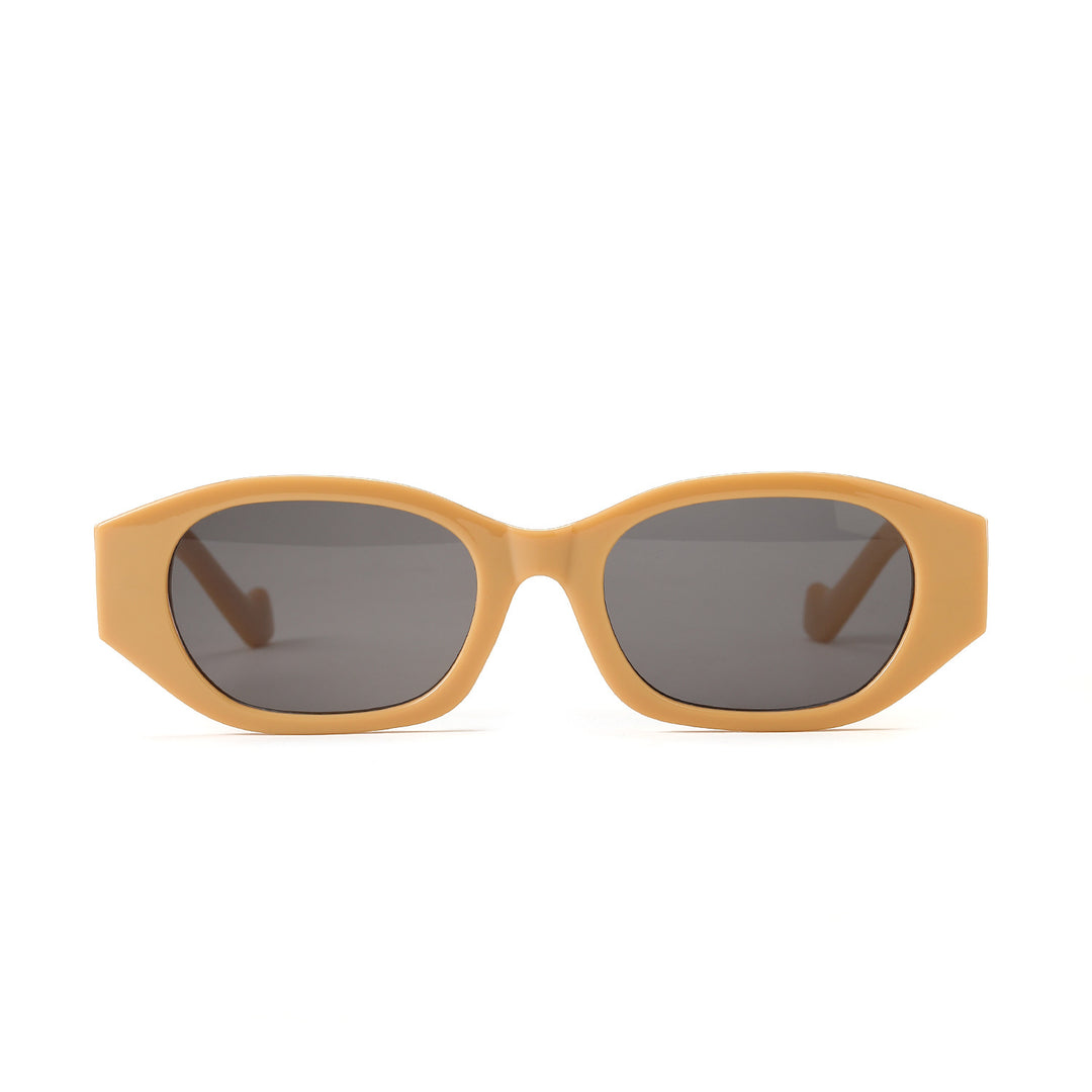 Dame moteriktig solbrille med stilramme og UV-beskyttelse Luvikno