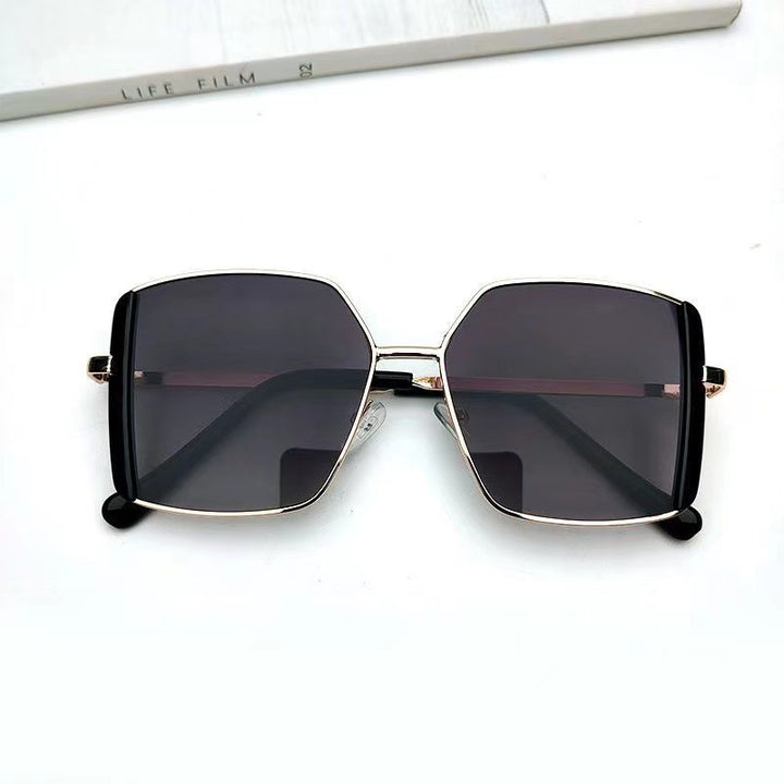 Dame trendy firkantet solbrille Luvikno