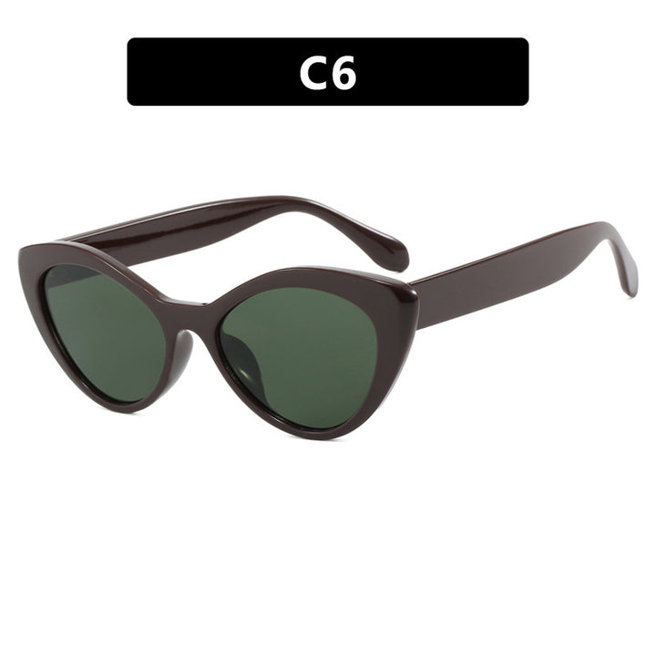 Damer kreative Cat-Eye briller Luvikno