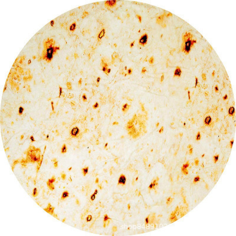 Unisex Fun-teppe i Tortilla-design Luvikno