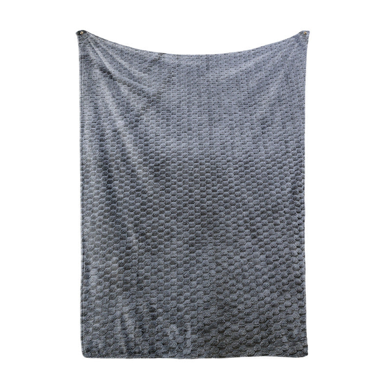 Damer Koselig Mikrofiber Hurtigskiftepledd i moderne rutemønster Luvikno