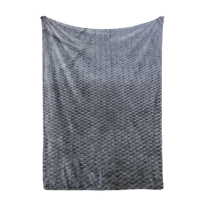Damer Koselig Mikrofiber Hurtigskiftepledd i moderne rutemønster Luvikno