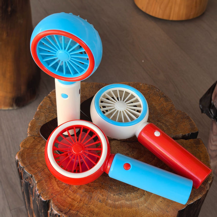 Unisex Bærbar Mini-Vifte i Retro-design Luvikno