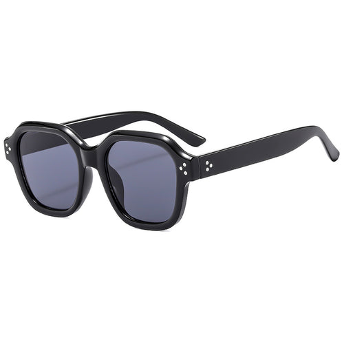 Dame Moderne Retro-solbriller med bred ramme og UV-beskyttelse Luvikno