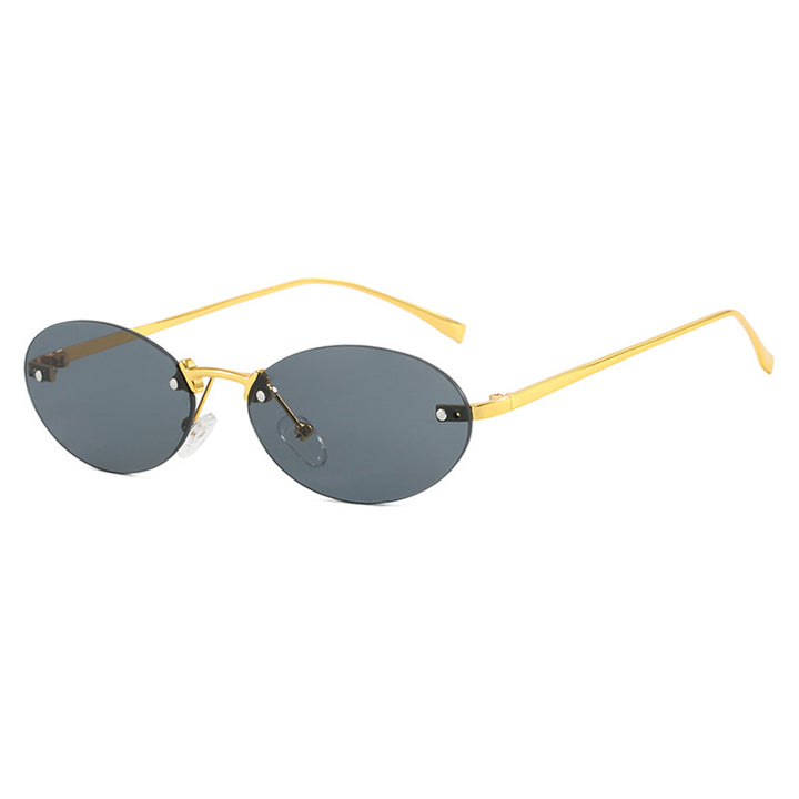 Dame modische solbriller i elegant retro-design Luvikno