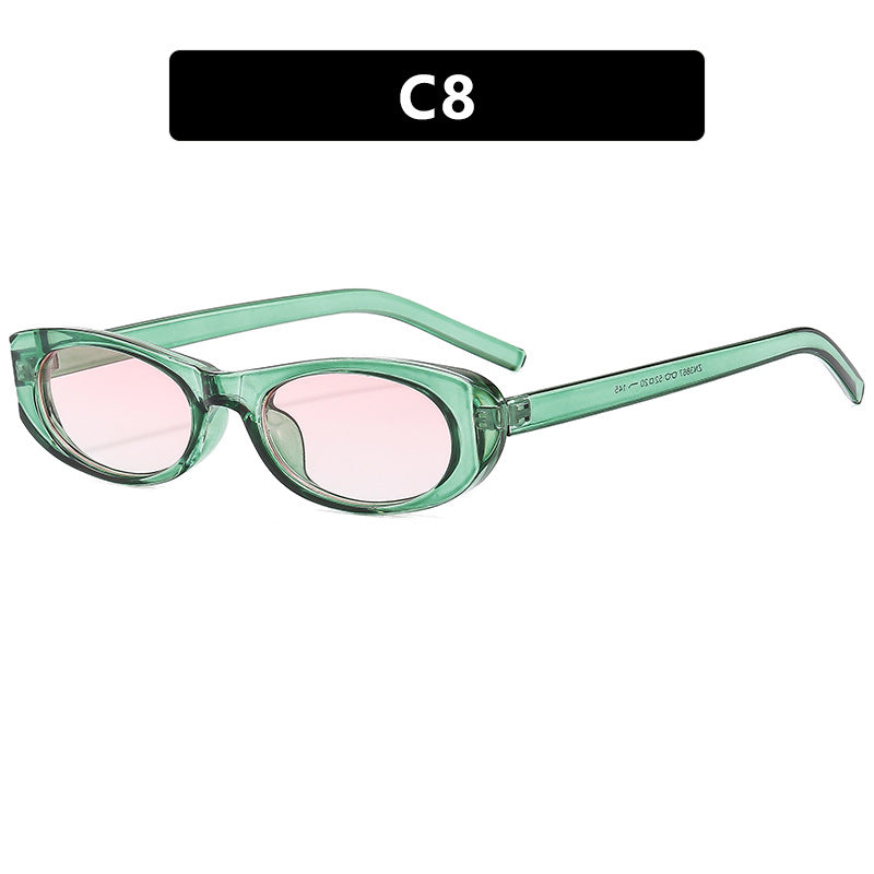 Dame moderne Cat-Eye solbriller i trendy design Luvikno