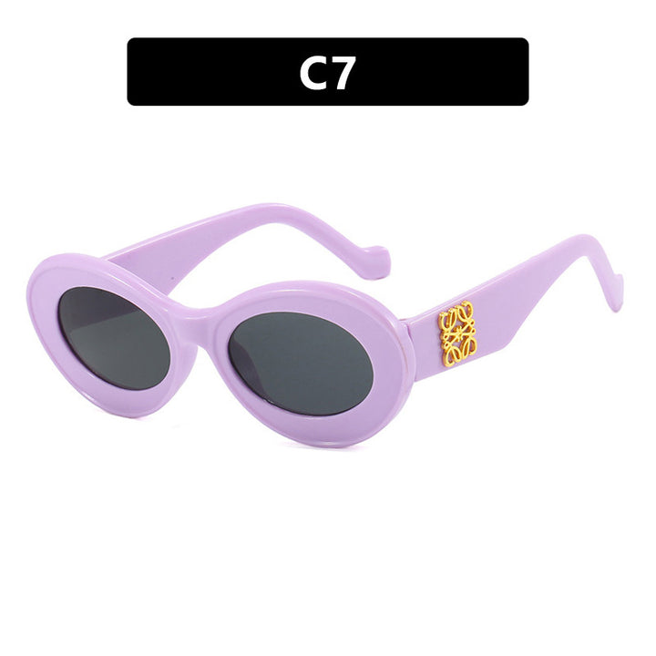 Dame elegant buet solbrille Luvikno