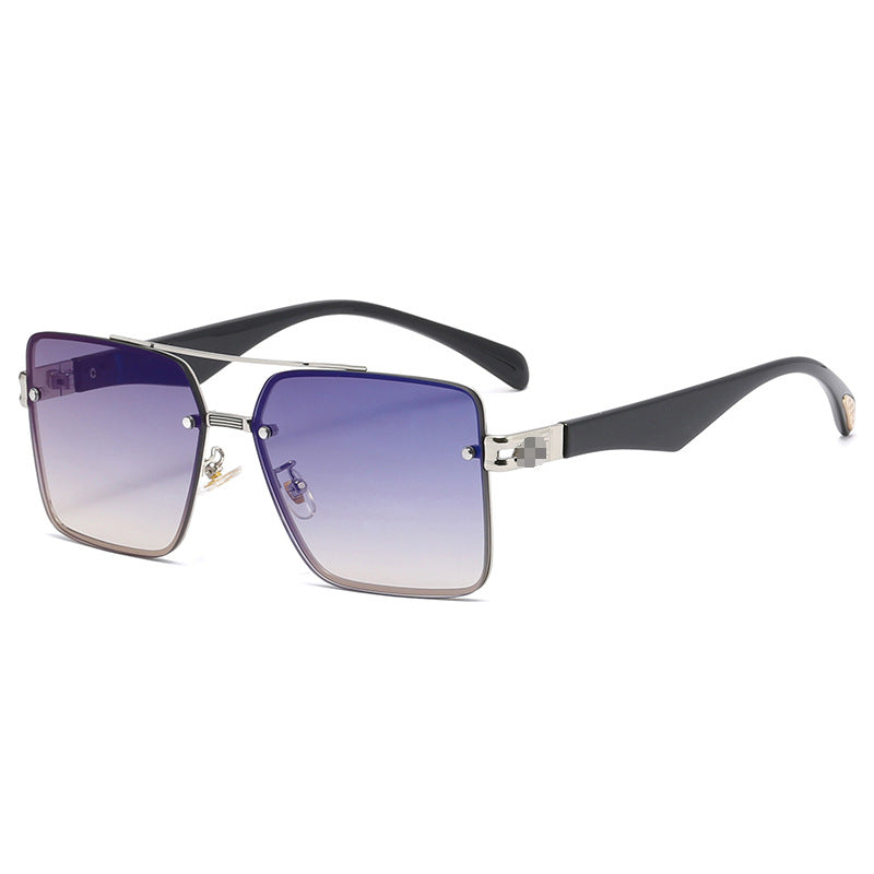 Dame motefull solbrille med elegant metallramme Luvikno