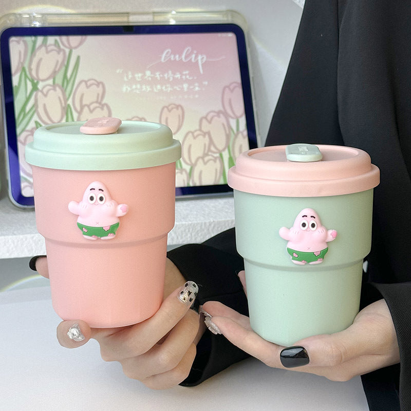 Damen Lustiger Mehrweg-Kaffeebecher Luvikno
