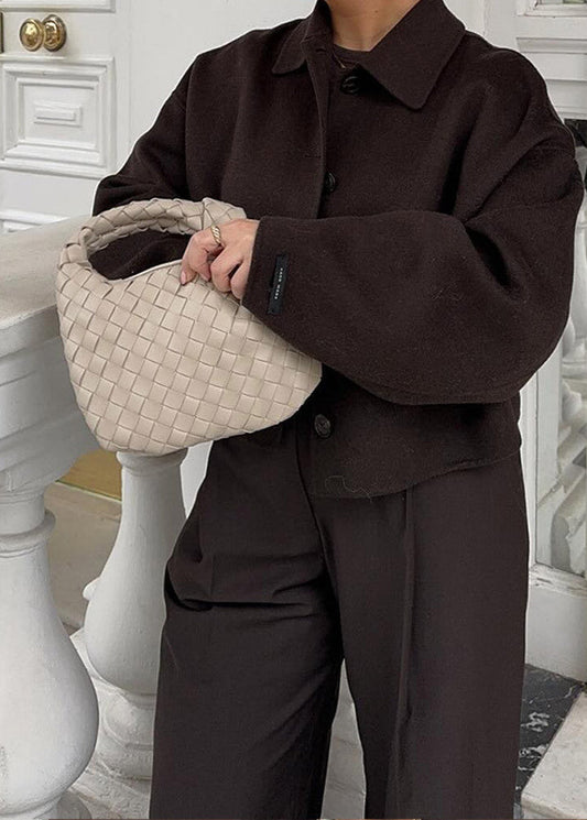 Luvik | Lyhyt villasekoite takki