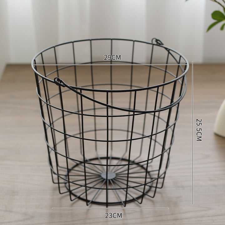 Unisex trådkurv med ergonomisk bærehåndtak Luvikno