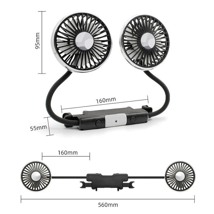 Unisex Dual-Function Oppladbar Klipsvifte Luvikno
