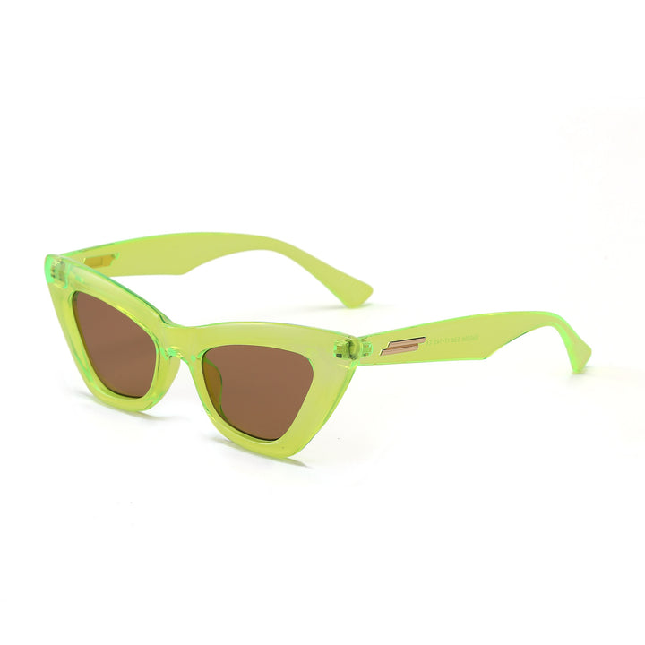 Dame Cat-Eye solbriller med moderne og elegant design Luvikno