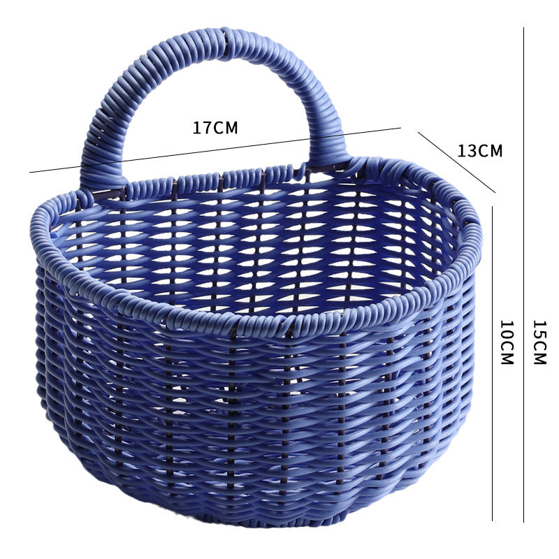 Unisex Praktisk oppbevaringskurv med rundt design Luvikno