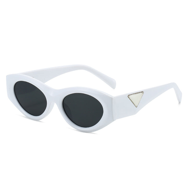 Dame mote kattøyne solbrille Luvikno