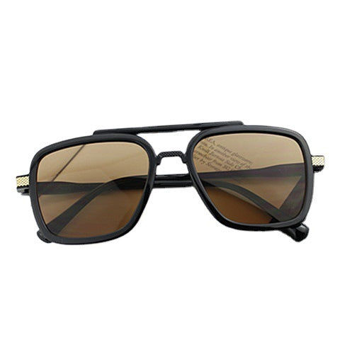 Damen moderne solbrille med kvadratisk ramme Luvikno