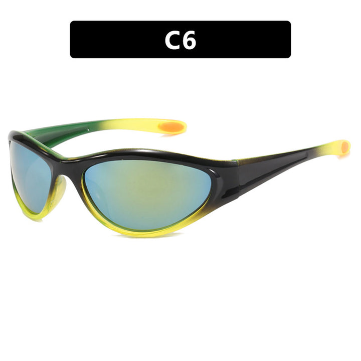 Dame sports solbrille med polarisert glass og ergonomisk design Luvikno