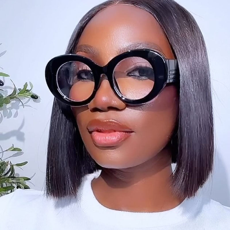 Dame ekstravagant solbrille med kreativ ramdesign og beskyttende UV-filter Luvikno