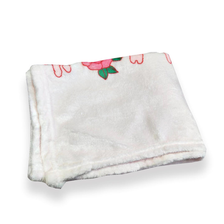 Dame Fleece-teppe med fint juledesign Luvikno