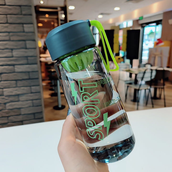 Damen Multifunksjonell Sport-drikkeflaske med fruktig infuser Luvikno