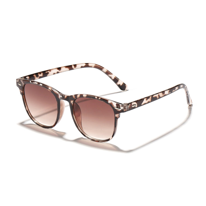 Dame trendy Gjennomsiktig Solbrille Luvikno